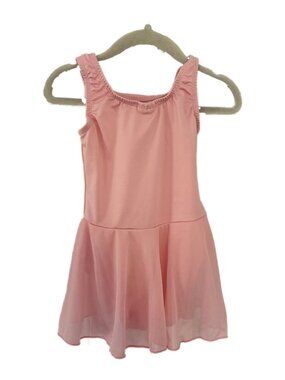 Body Wrappers Princess Aurora Pink Ballet Dress Leotard Girls 4-6